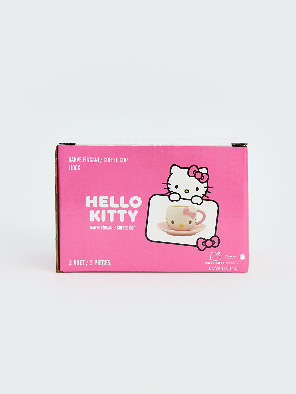 Hello Kitty Štampani Keramički Set Šolja Za Kafu 110 Ml-5
