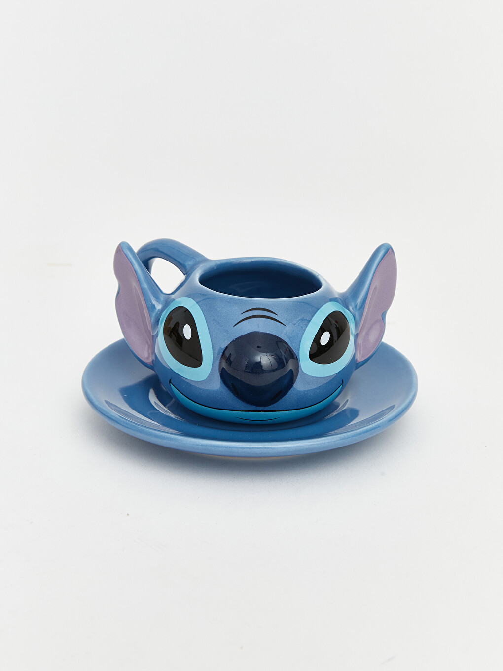 Karışık Stitch Baskılı Seramik Kahve Fincan Takımı 100 Ml-1
