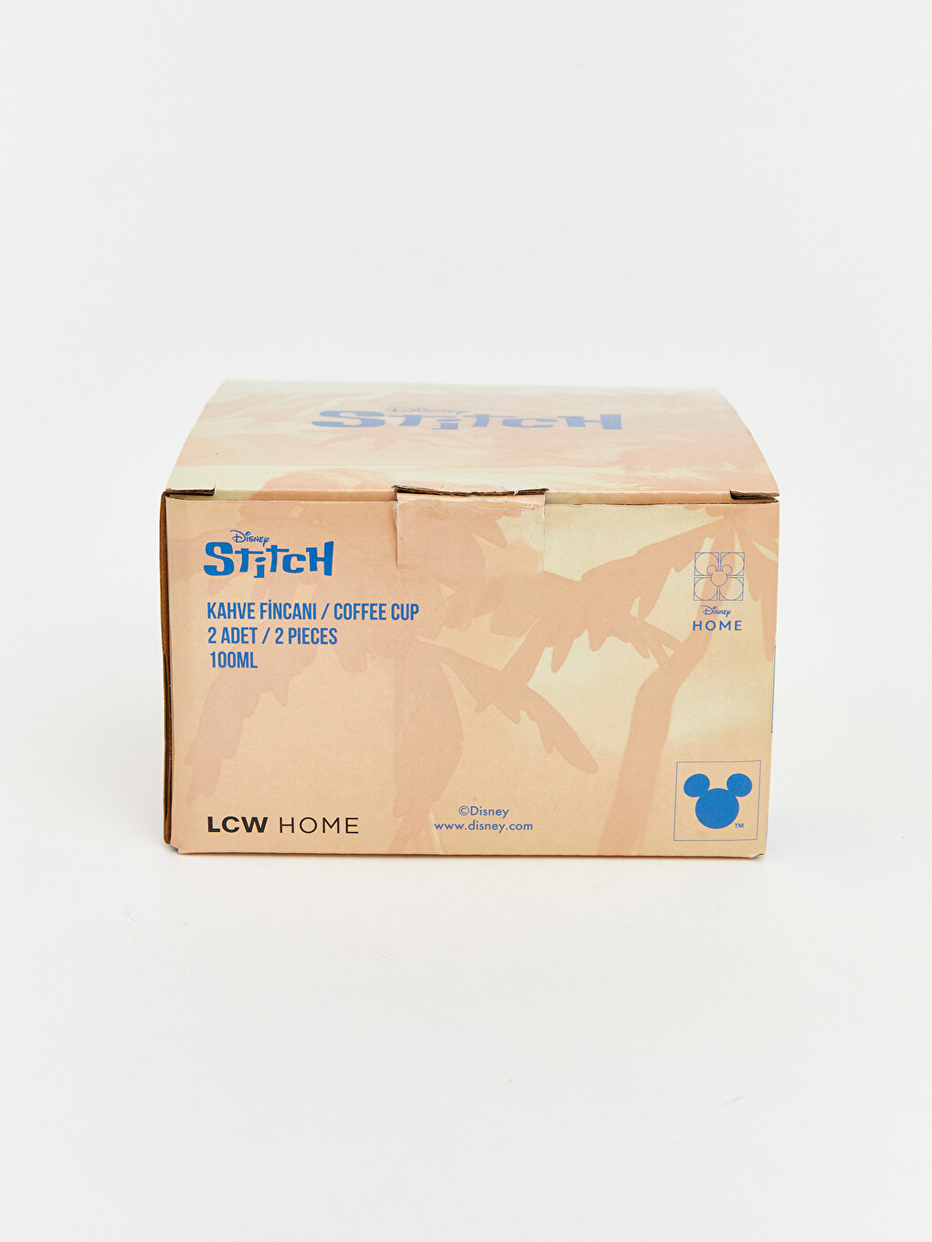Karışık Stitch Baskılı Seramik Kahve Fincan Takımı 100 Ml-3