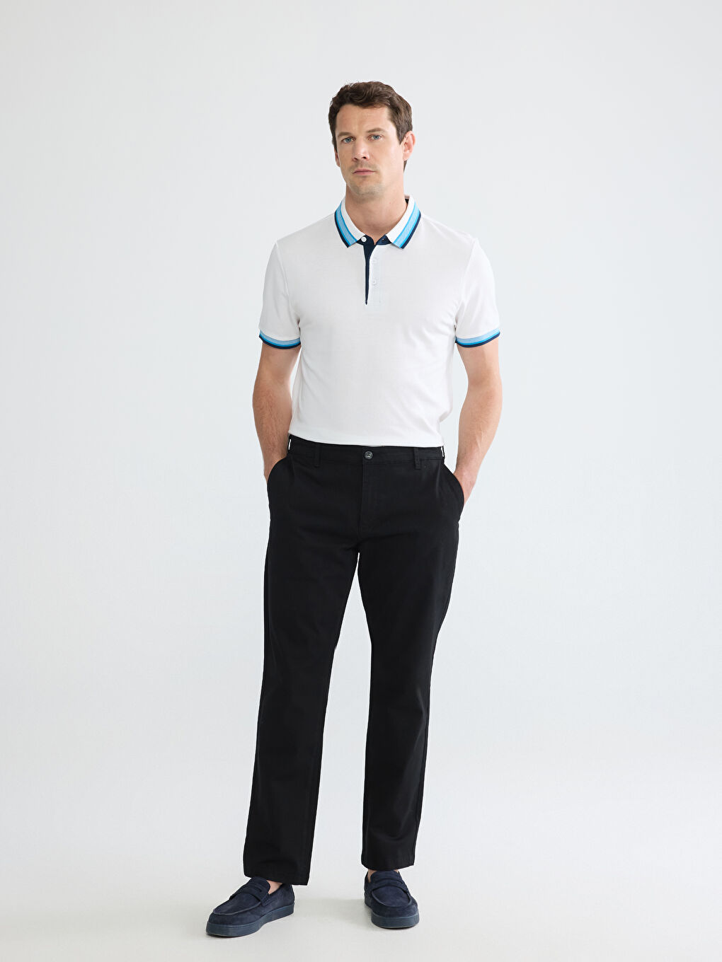 Ерлер қара Чино шалбар