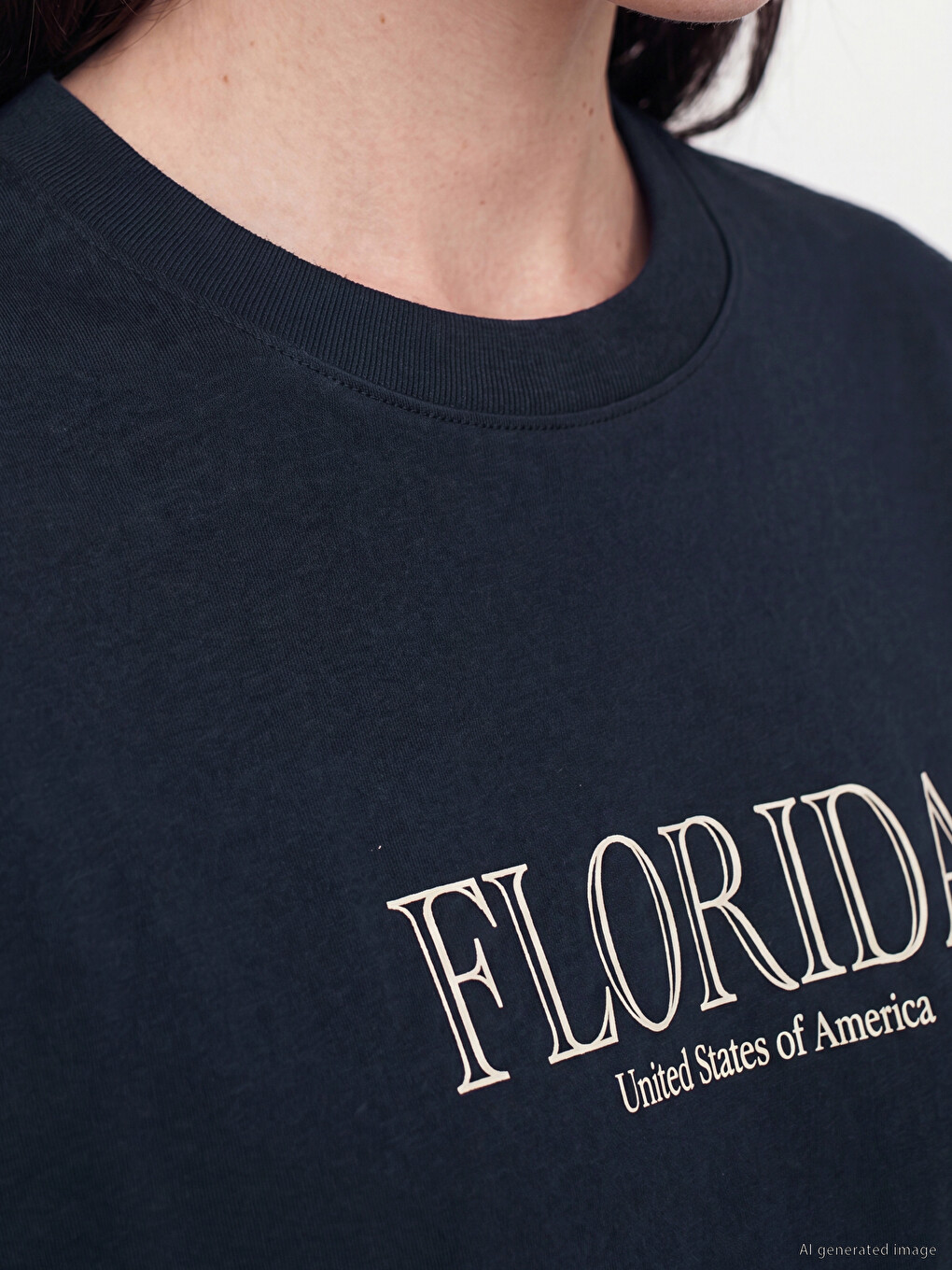 Florida Printed 100% Cotton Women's T-shirt-2