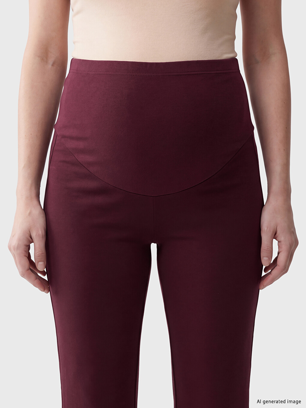 Femër Ngjyre Kumbull Leggins-2