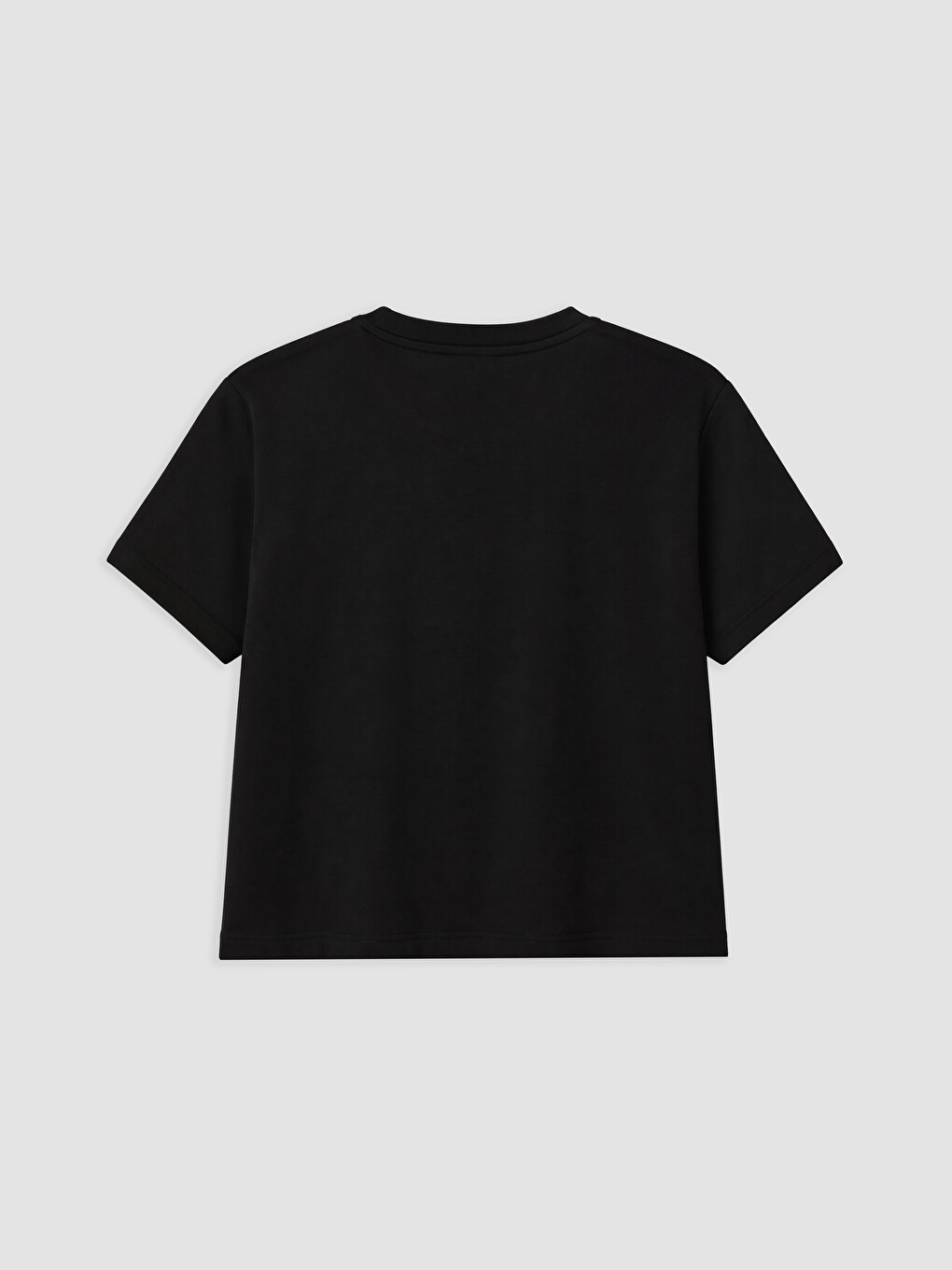 Crew Neck Rhinestone Embellished Women's T-shirt-4