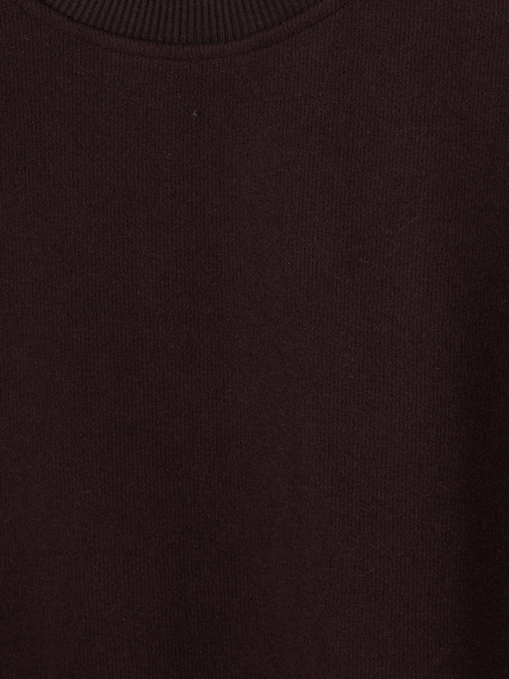 Mürdüm Bisiklet Yaka Erkek Sweatshirt-2