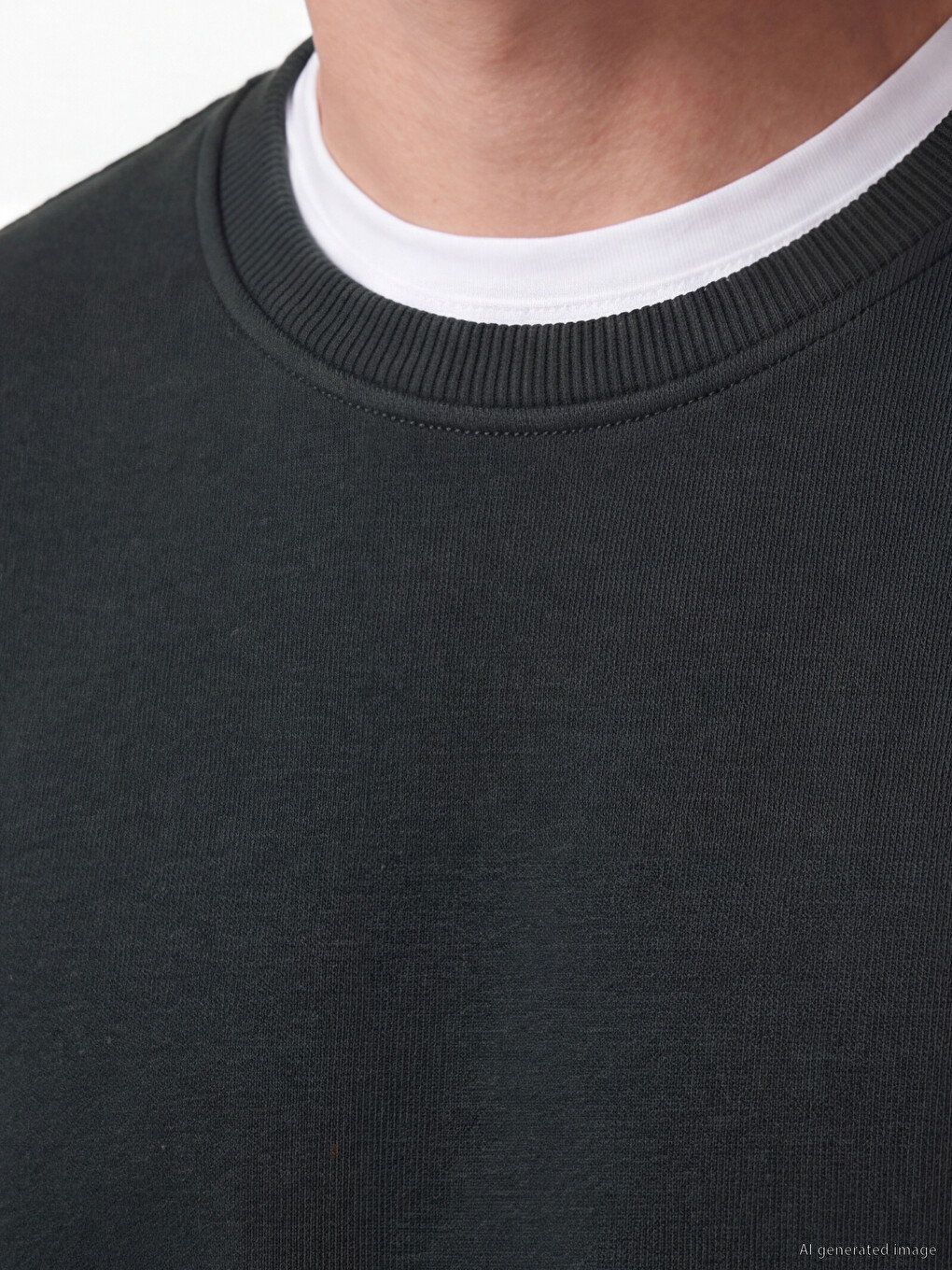 Crew Neck Men's Sweatshirt-2