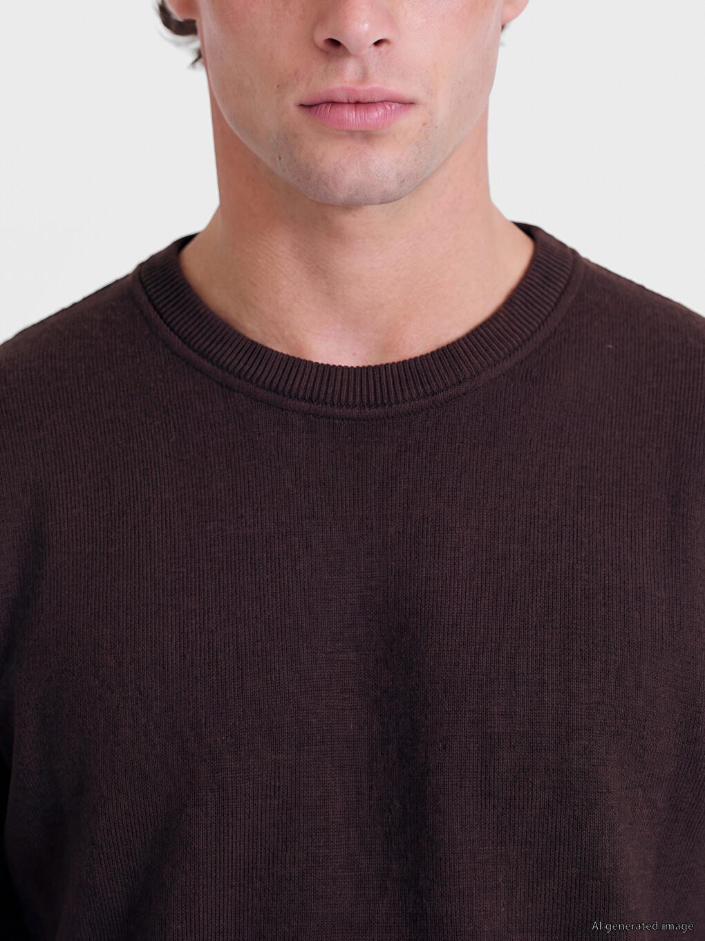 Crew Neck Men's Sweatshirt-2
