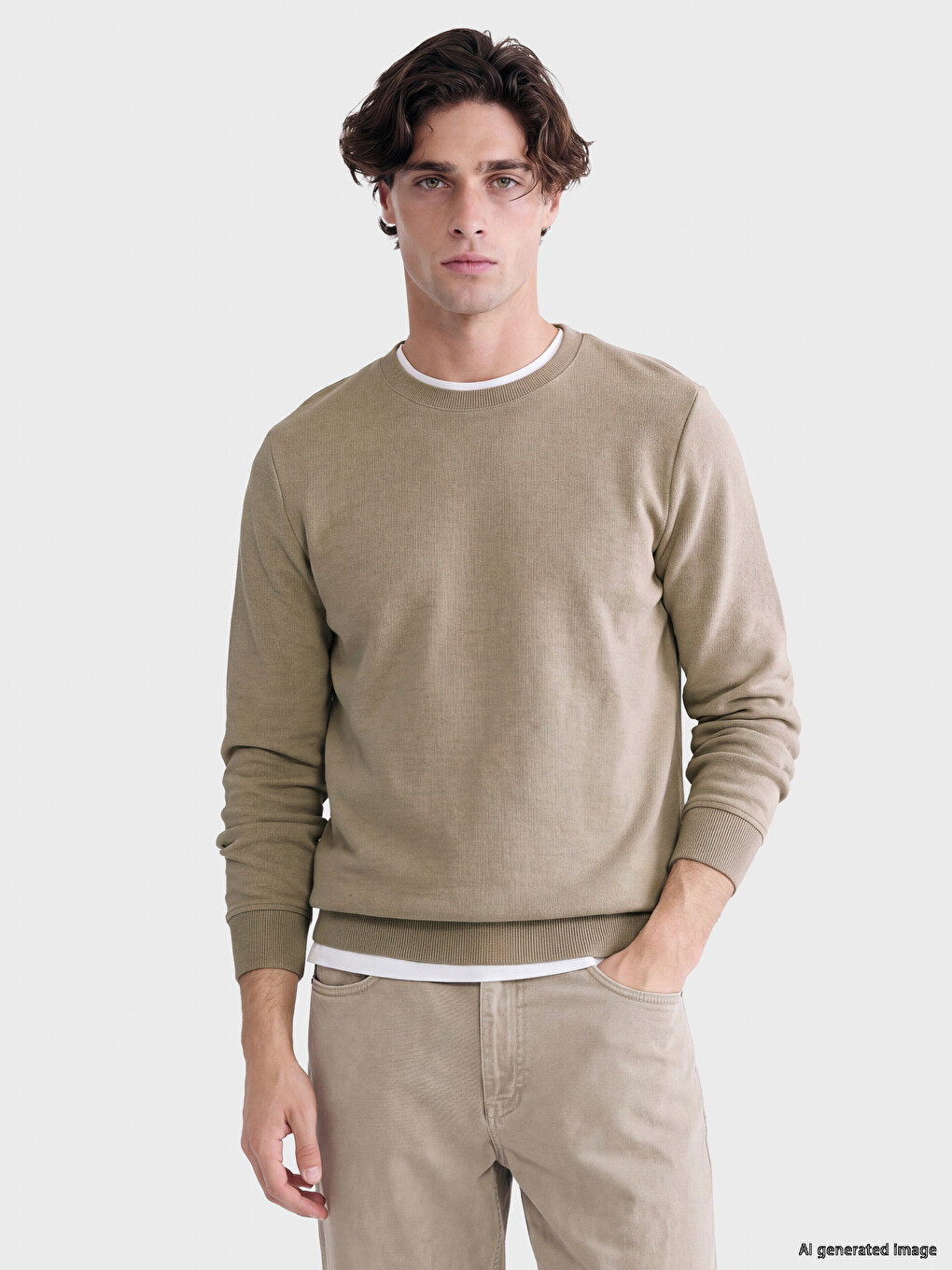 Crew Neck Men's Sweatshirt