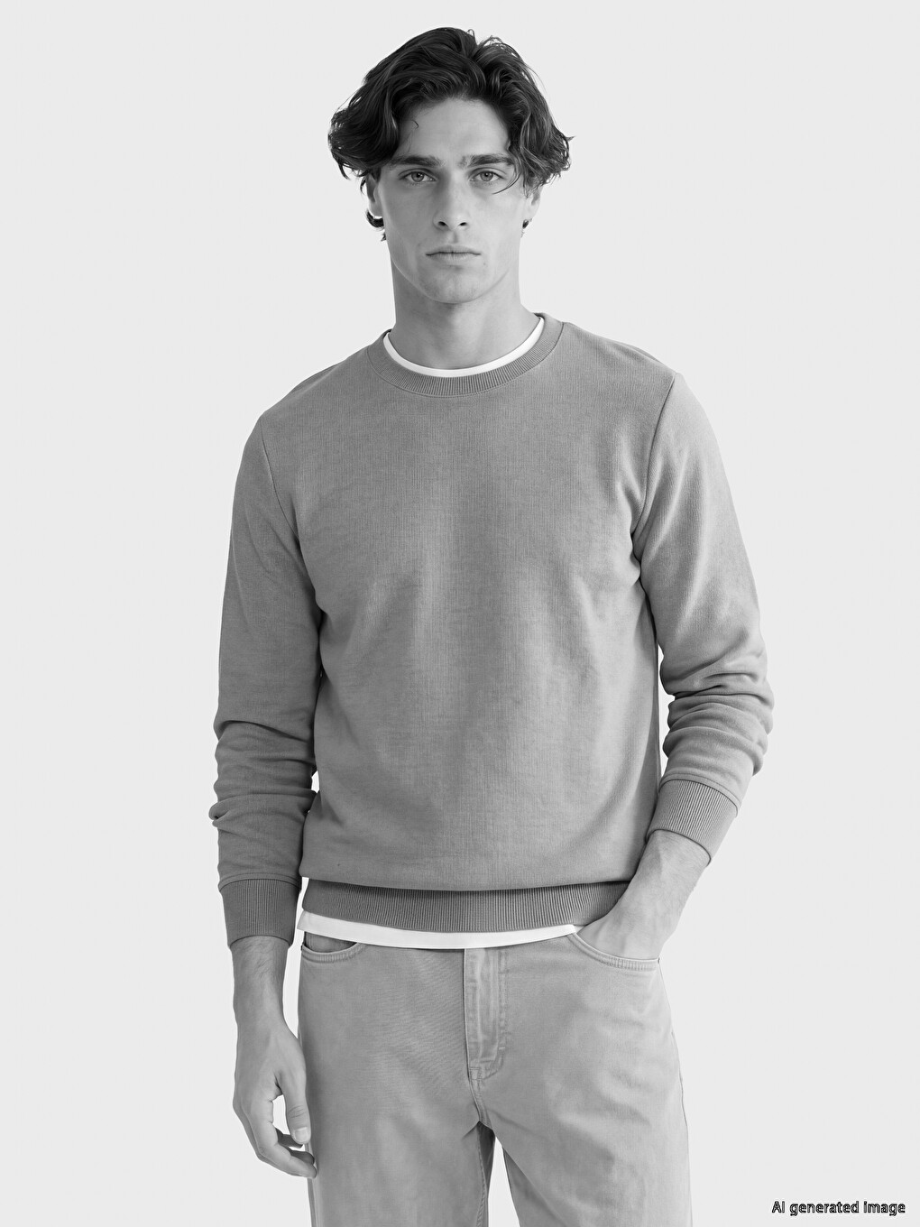 Crew Neck Men's Sweatshirt