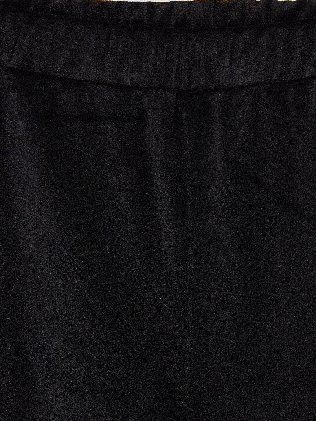 Siyah Nakışlı Kadife Kadın Pijama Takımı-9