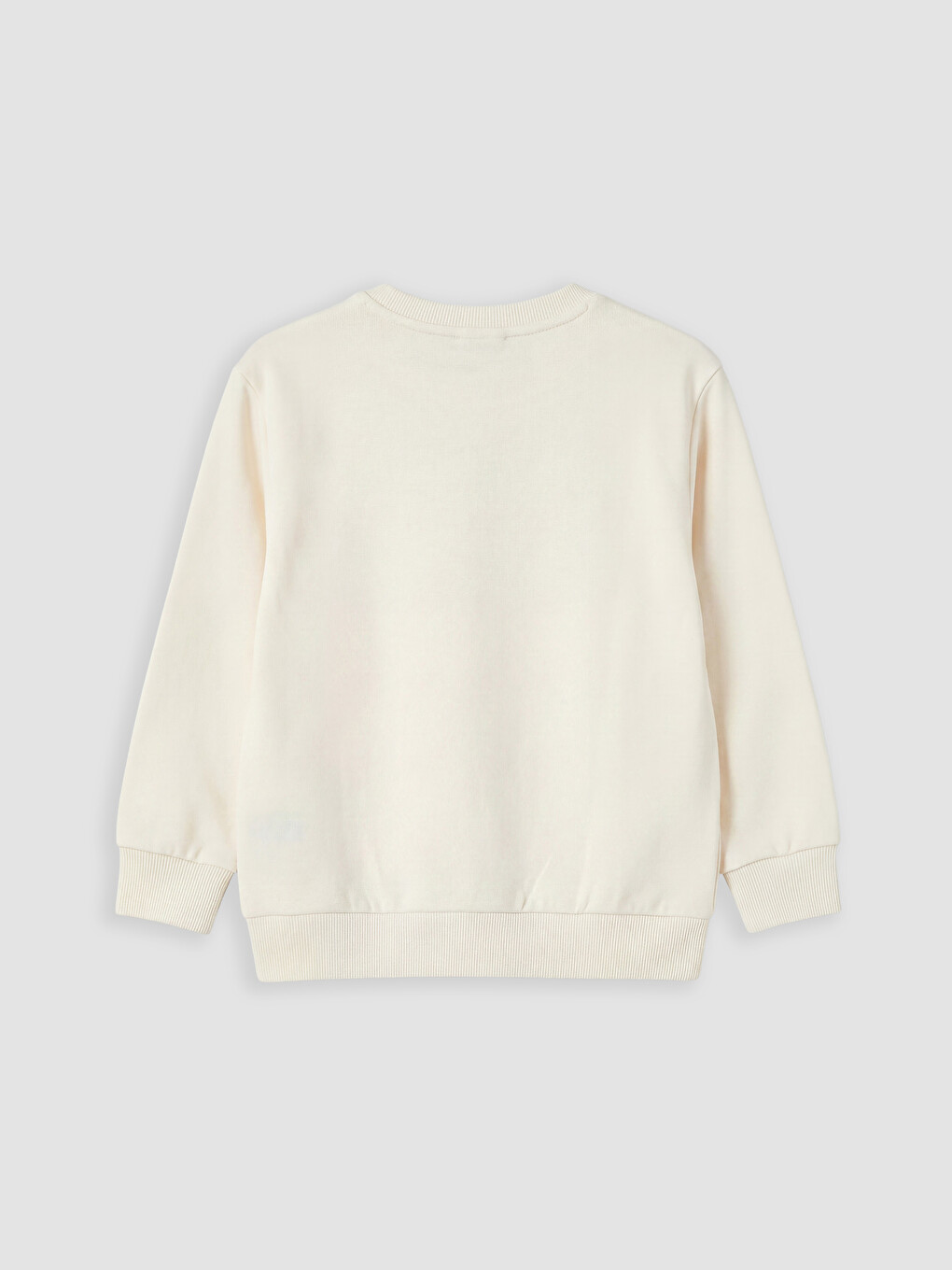 Girl Ecru Sweatshirt-1