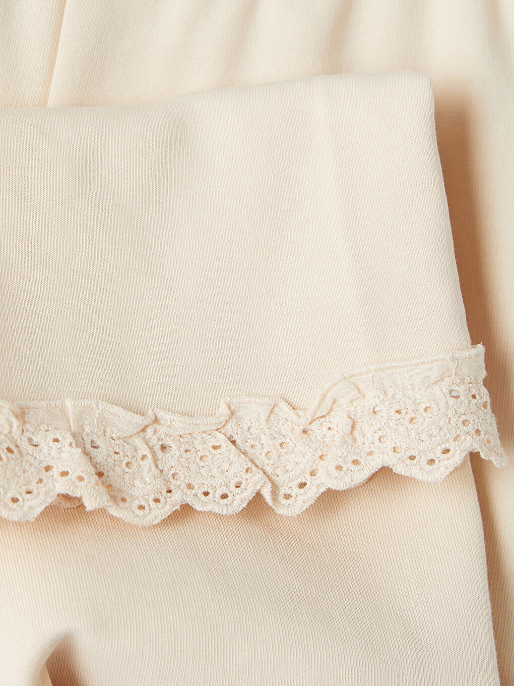 Girl Beige Sweatpants-3