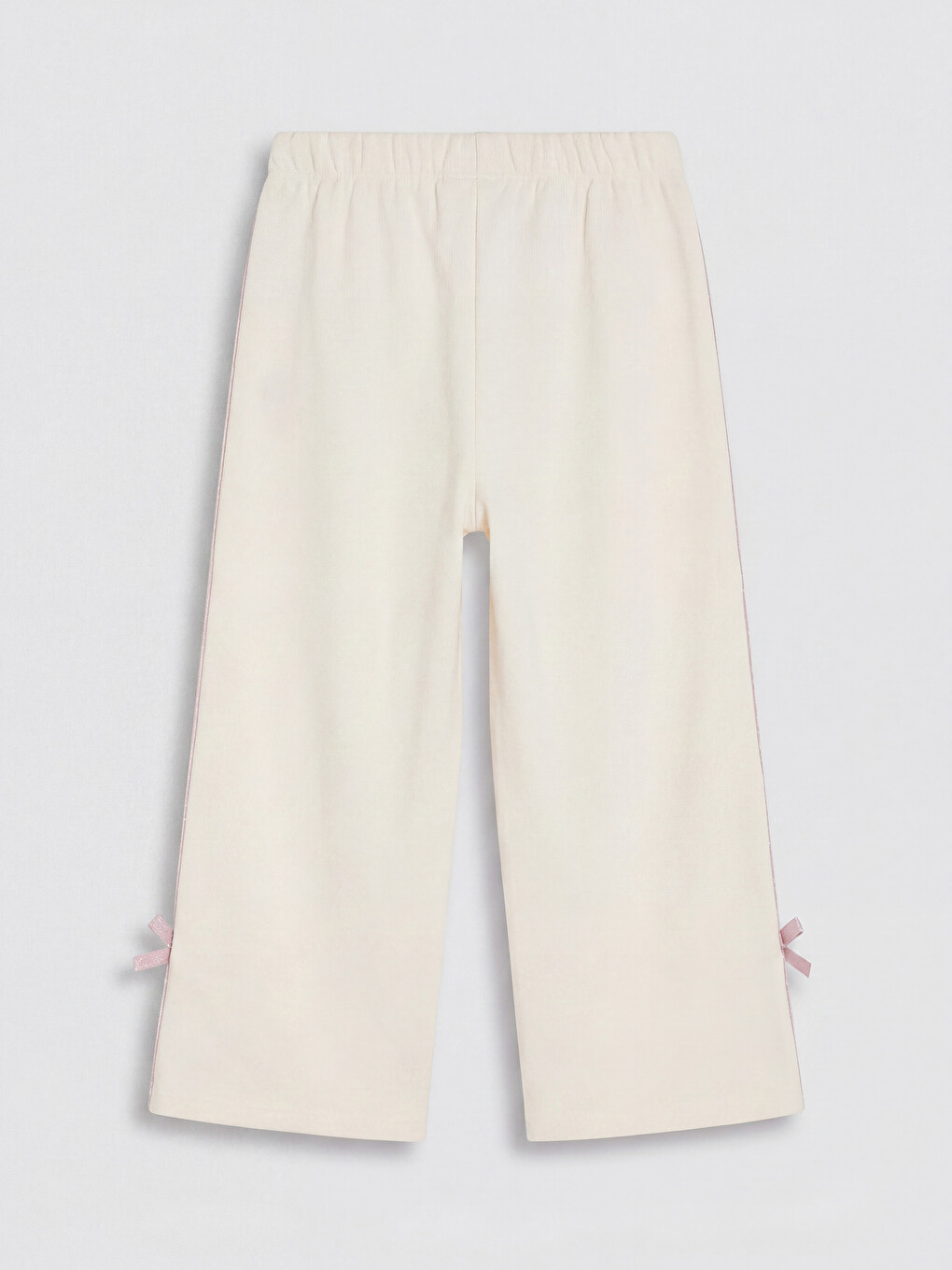 Girl Ecru Sweatpants-1