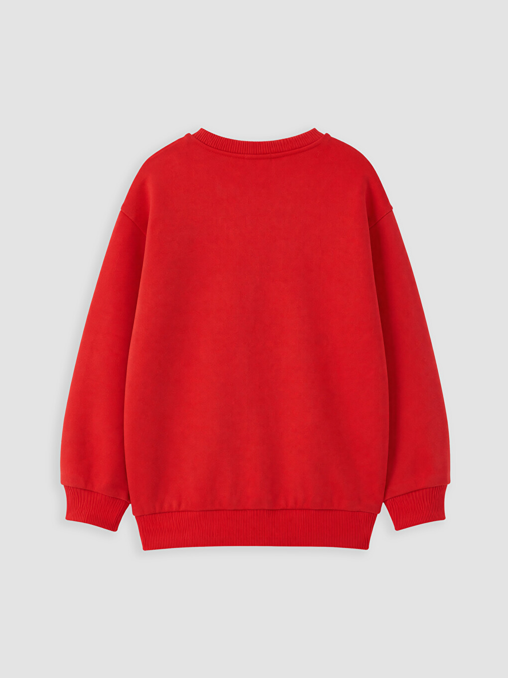 Baskılı Kız Çocuk Kalın Sweatshirt 2'li-3
