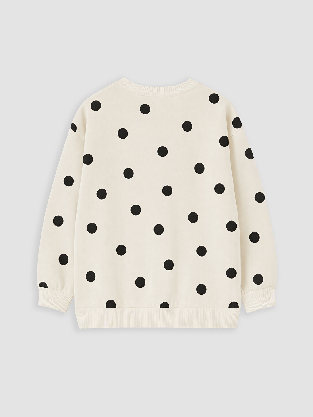 Baskılı Kız Çocuk Kalın Sweatshirt 2'li-6