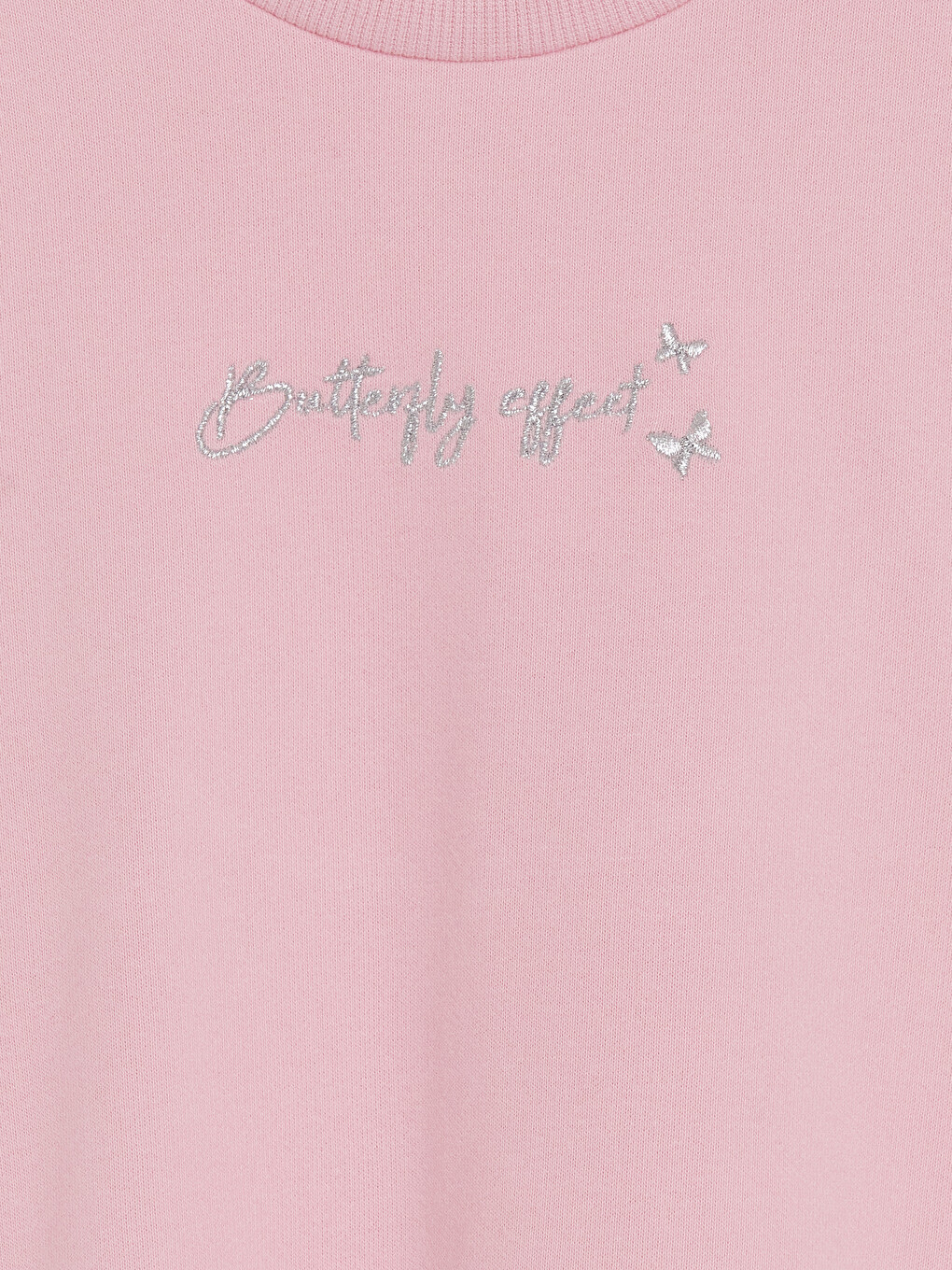 Bordo Fiyonklu Baskılı Kız Çocuk Sweatshirt 2'li-5