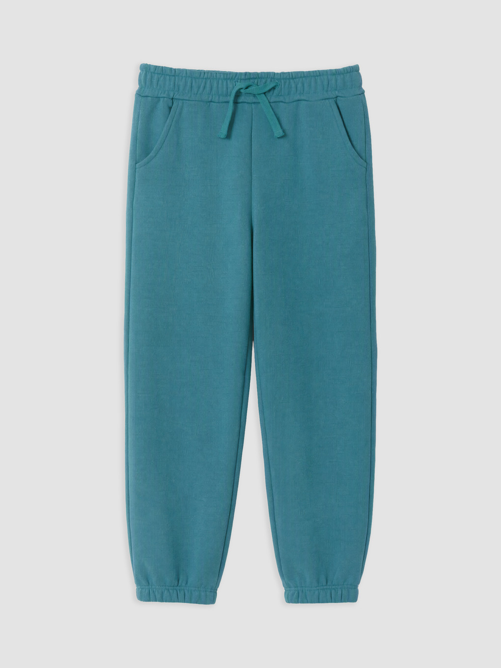 Boy Turquoise Jogger Sweatpants-1