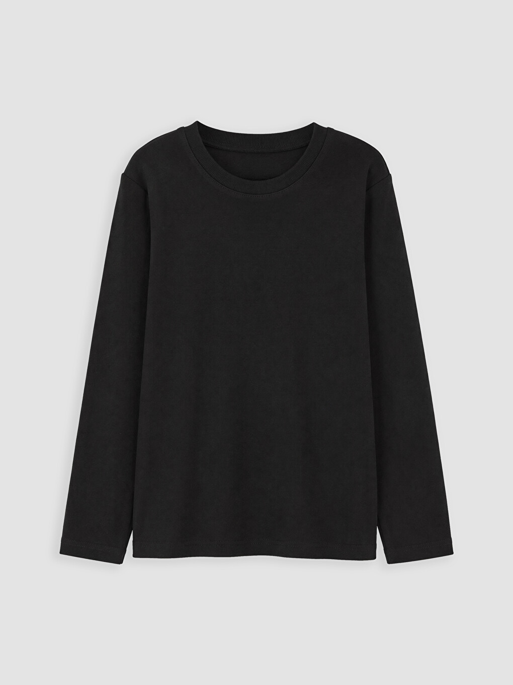 Crew Neck Long Sleeve Boys' T-shirt