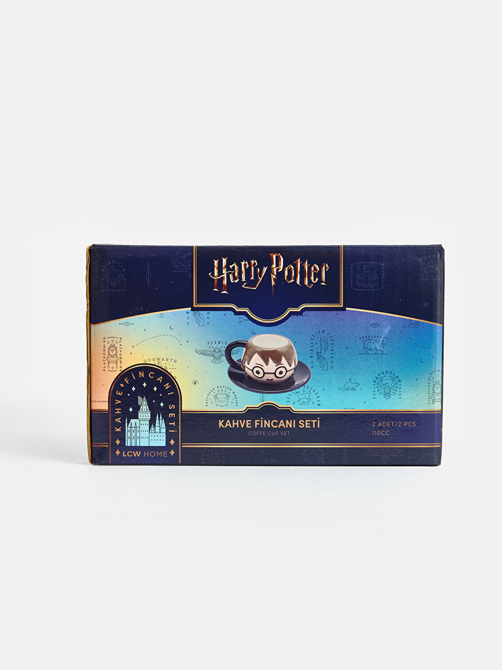 Karışık Harry Potter Baskılı Kahve Fincanı Ve Tabağı-3