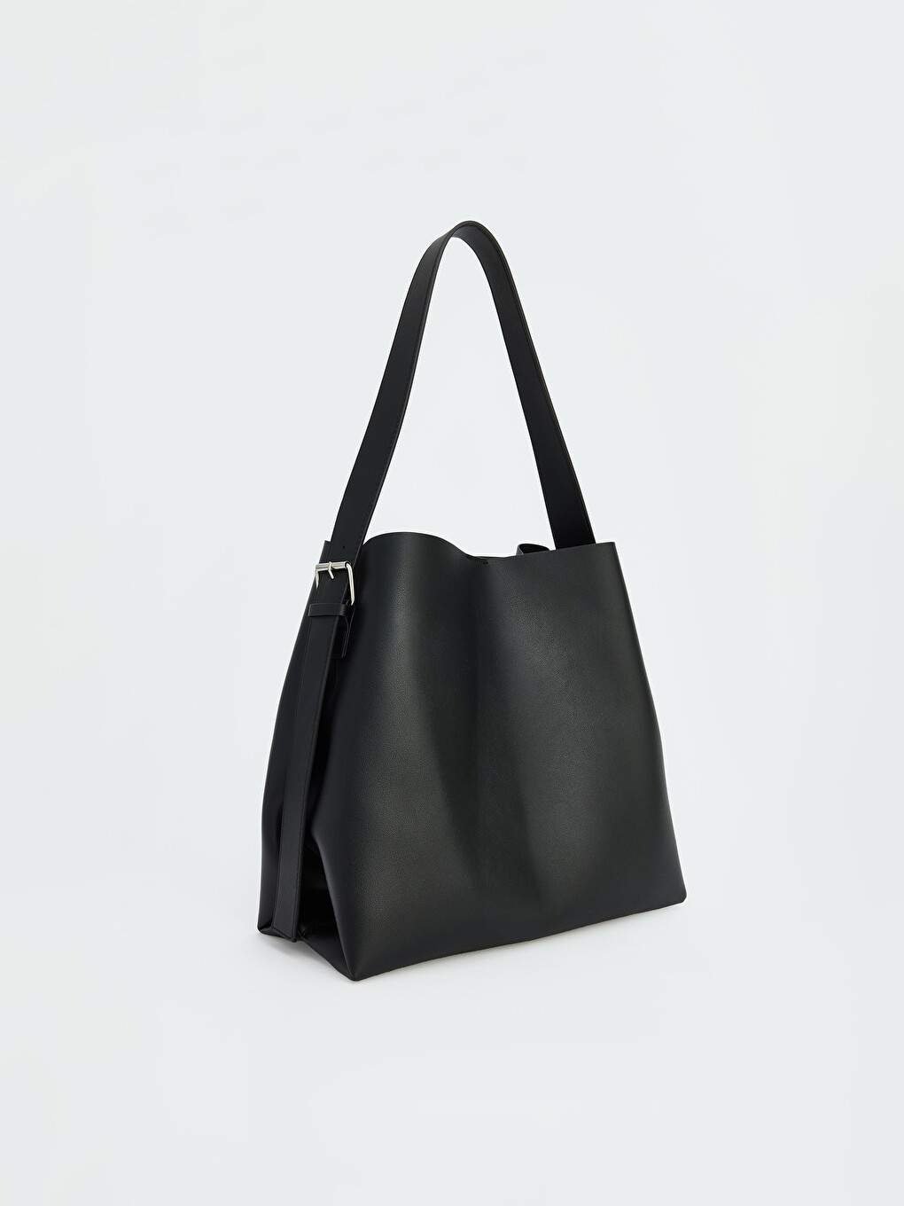 Faux Leather Women's Shoulder Bag-2