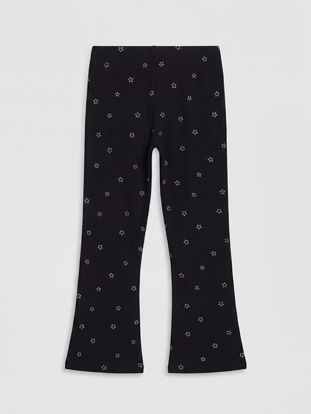 Girls' Patterned Flare Leggings-1