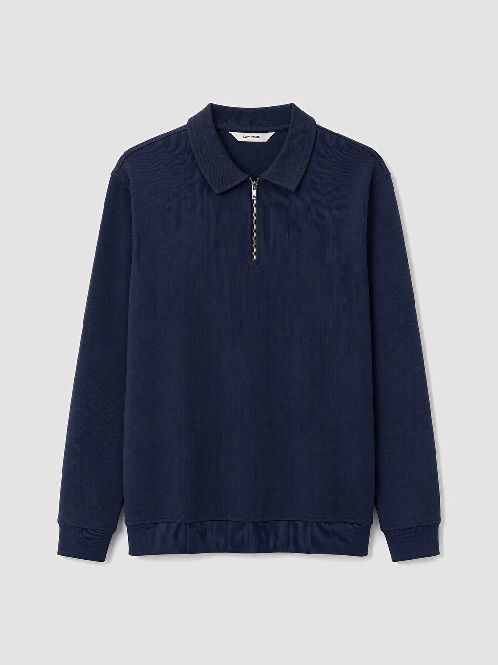Man Navy Sweatshirt
