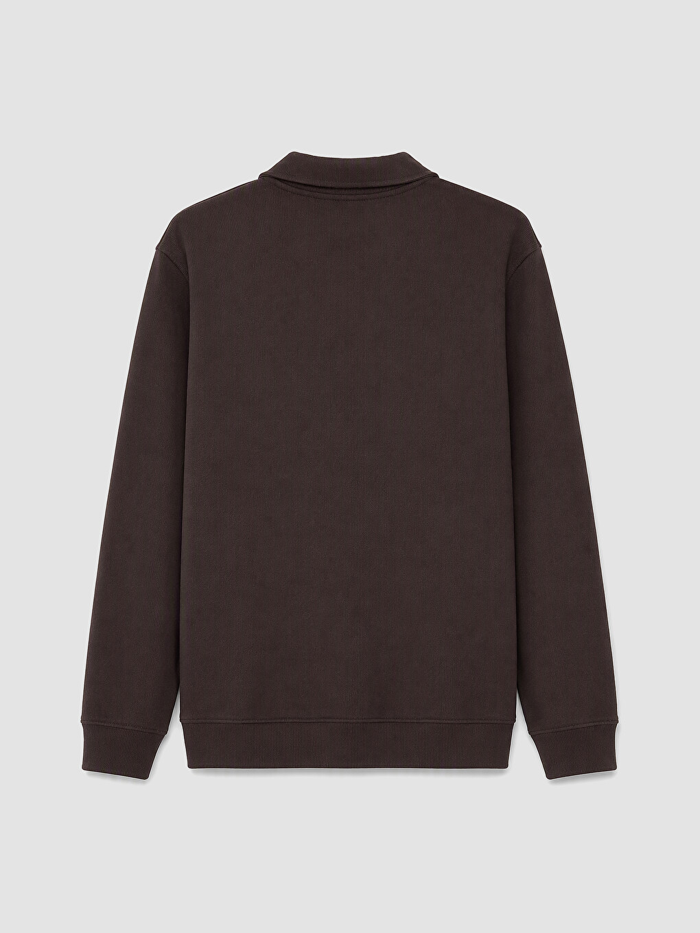 Polo Yaka Erkek Sweatshirt-1