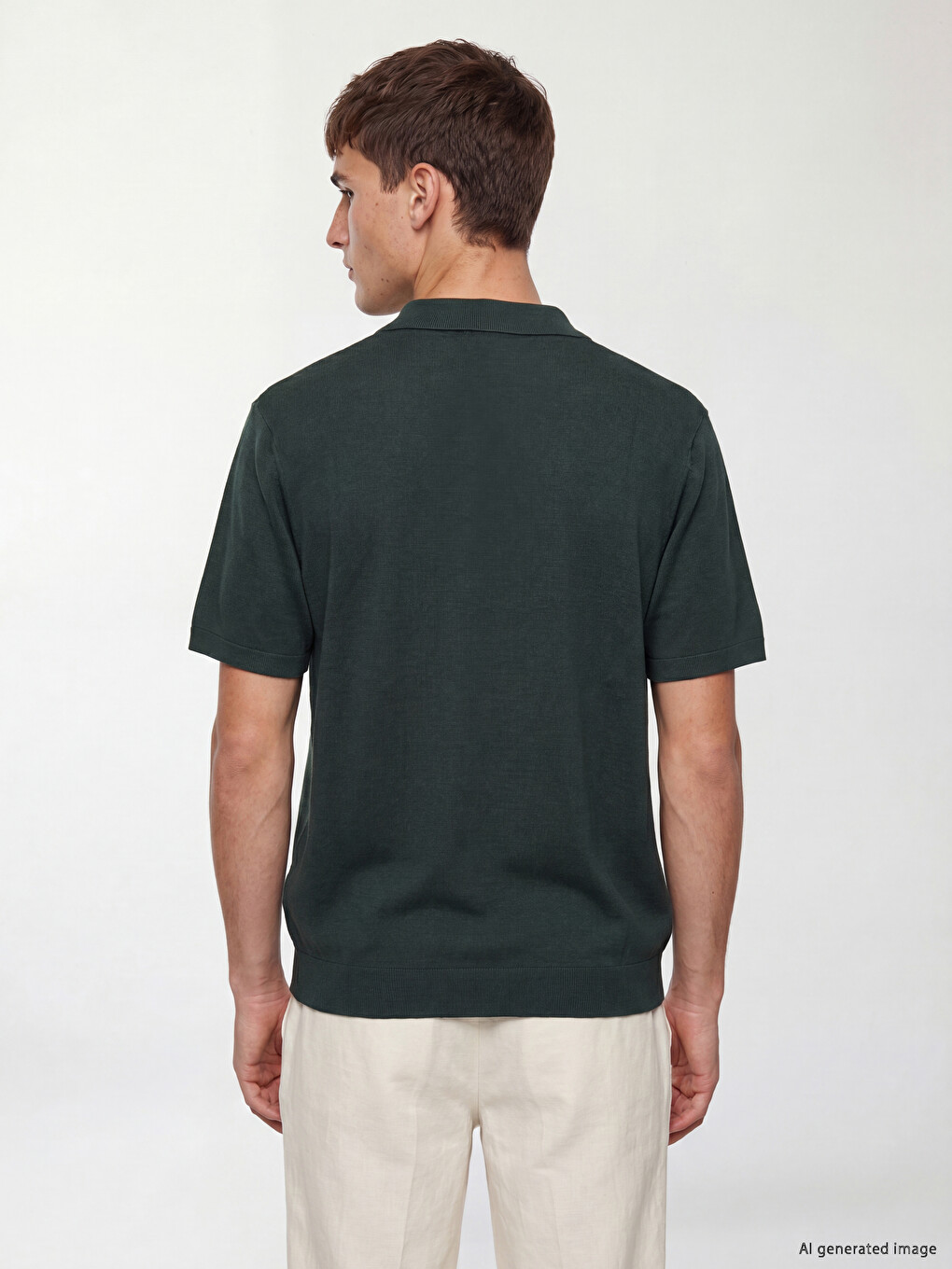 Man Green Sweater-3