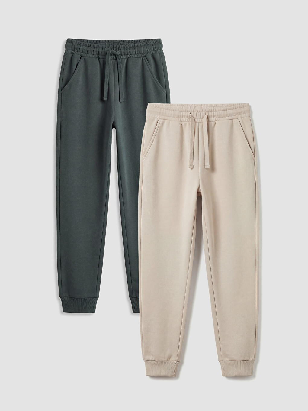 Elastic Waist Boys' Jogger Sweatpants 2 Pack