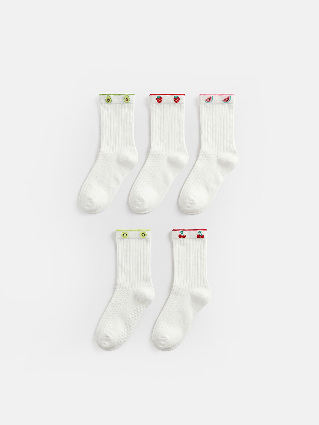 Woman Ecru Ankle Socks