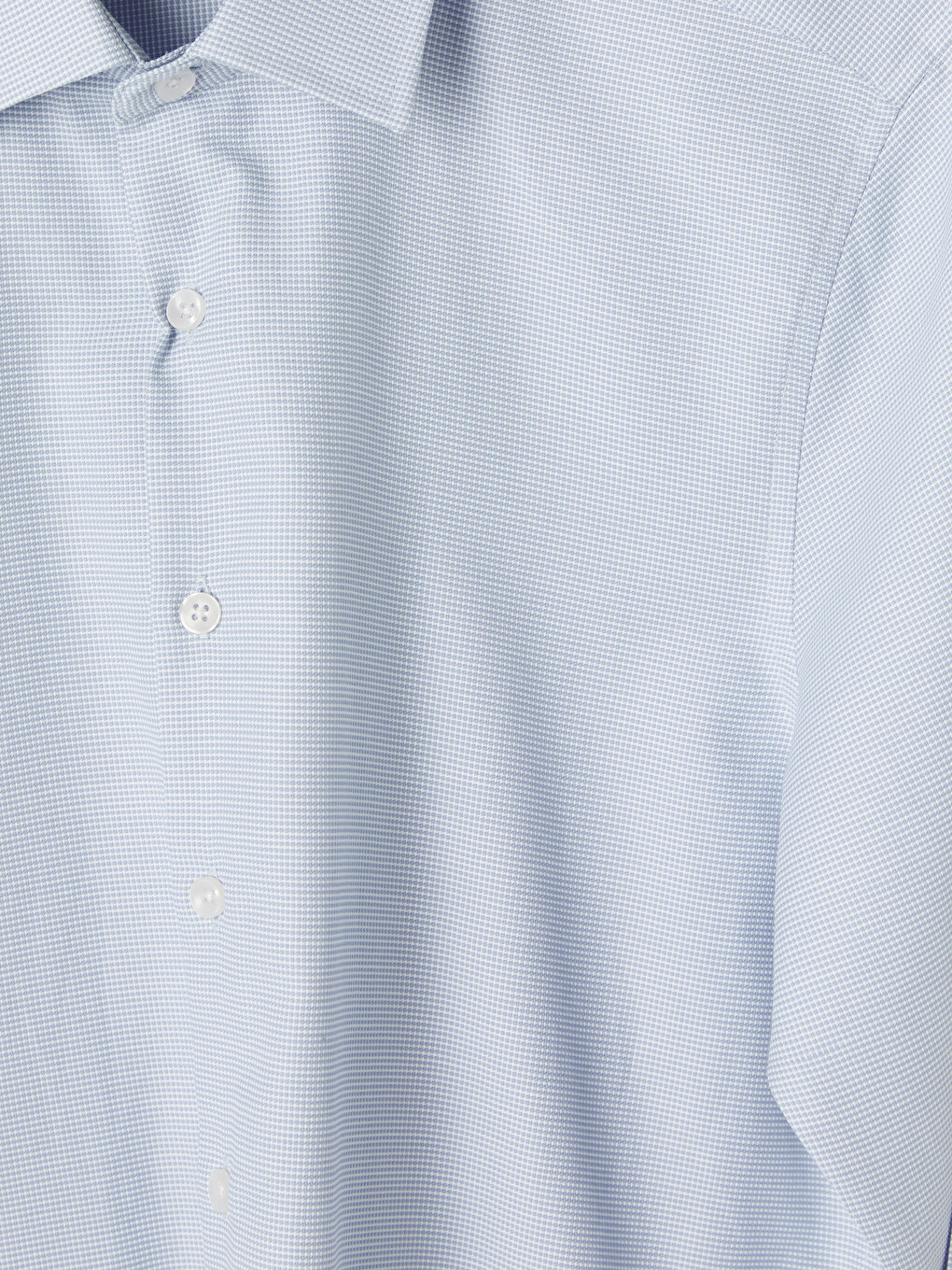 Slim Fit Dobby Men's Shirt-5