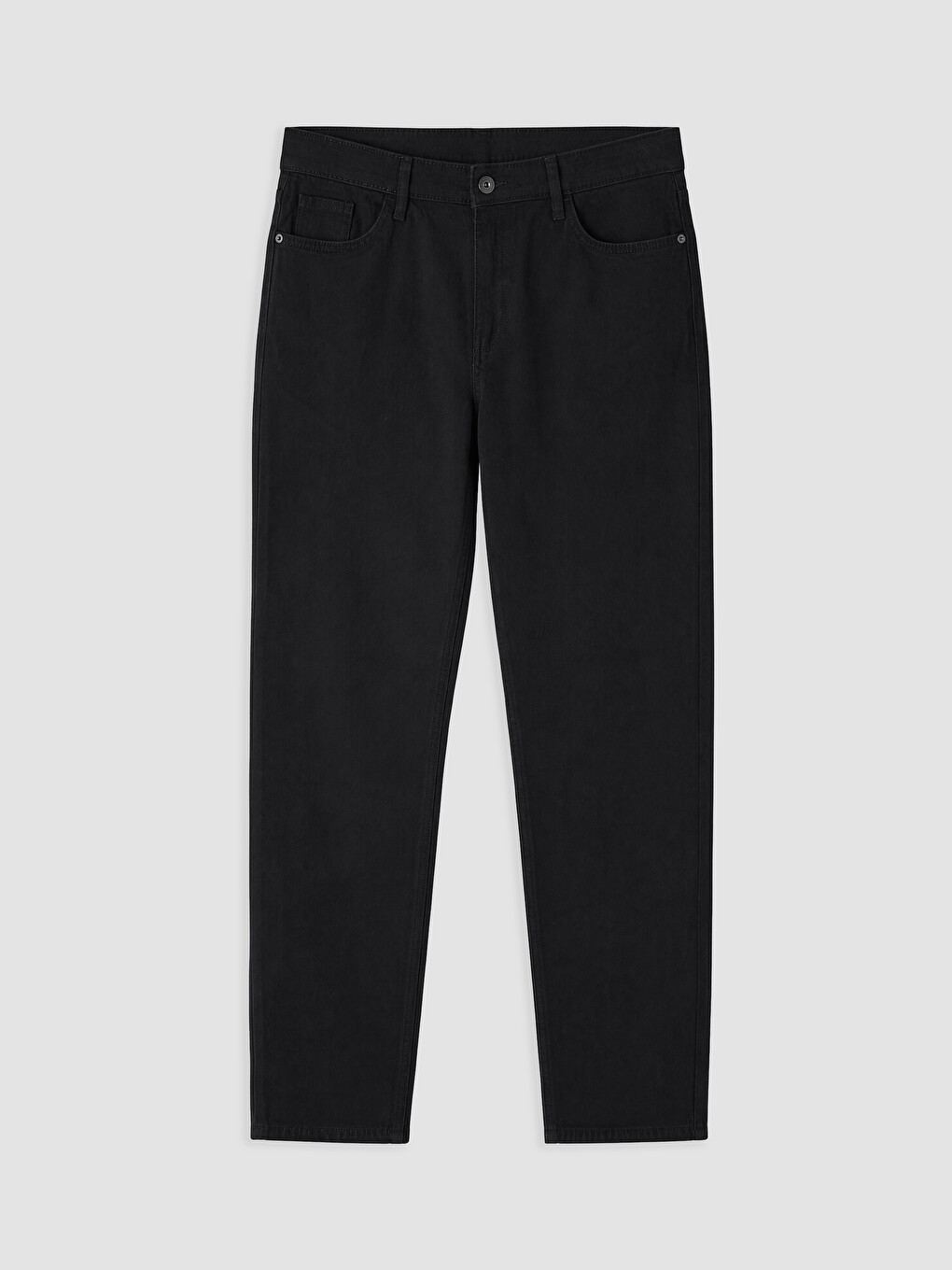 Man Black Chino Trousers-3