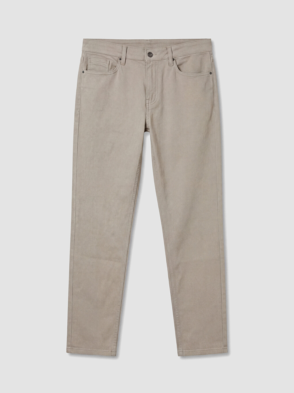 Man Beige Chino Trousers-3