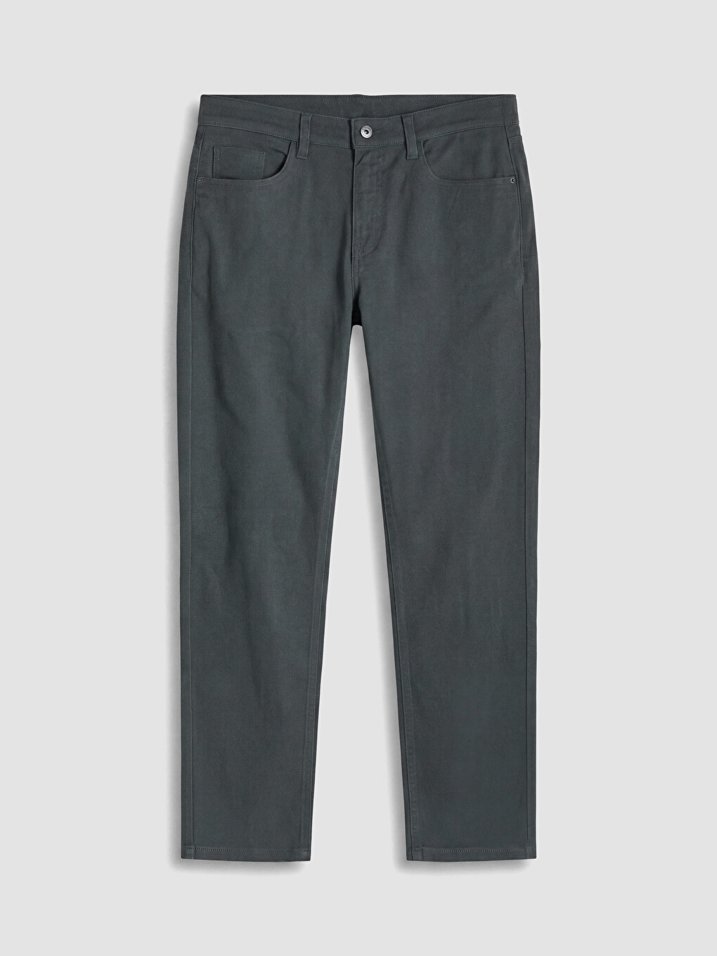 Man Anthracite Chino Trousers-4
