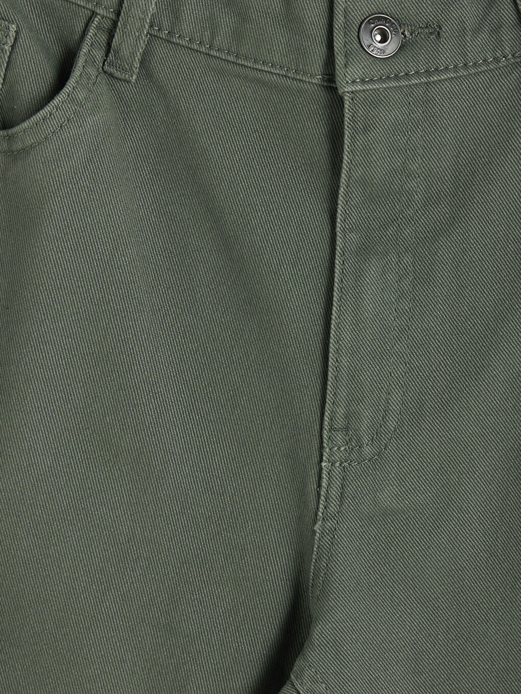 Man Khaki Chino Trousers-4