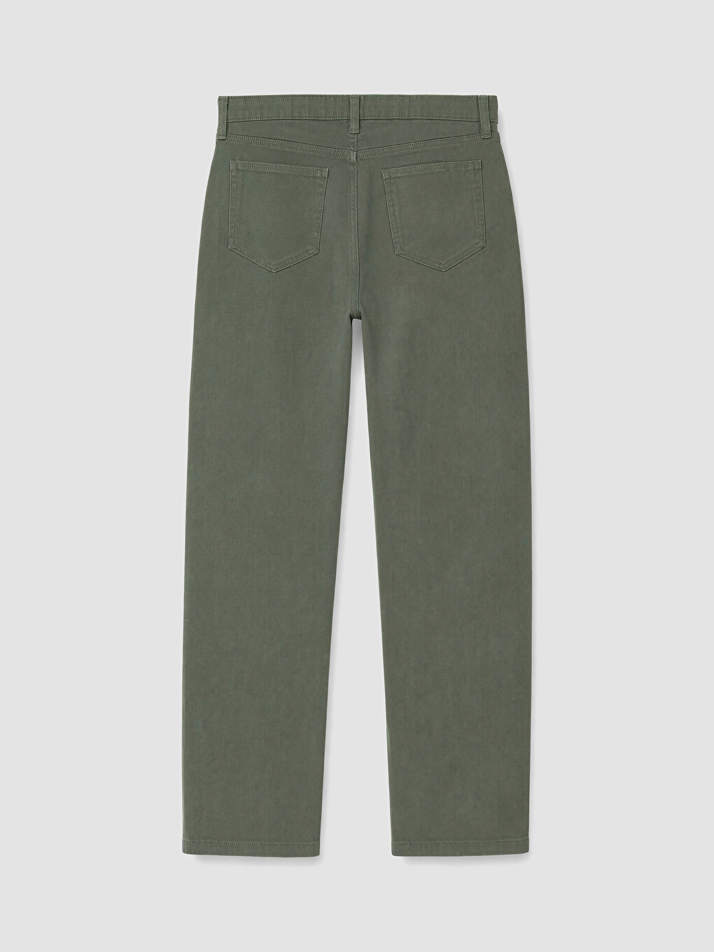Man Khaki Chino Trousers-5