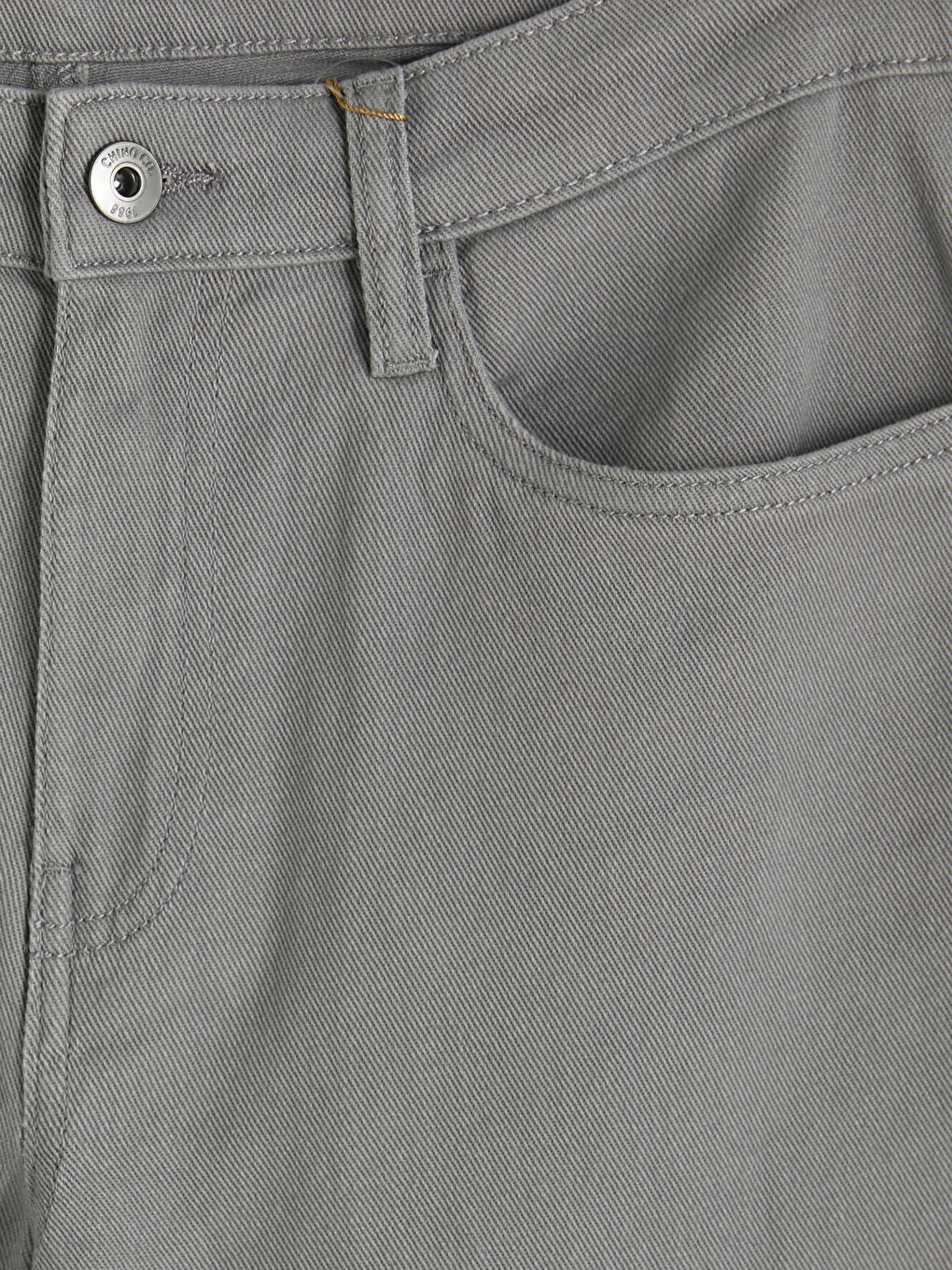 Man Grey Chino Trousers-2