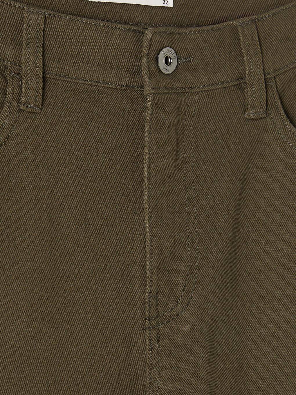 Muškarac Kaki Chino Pantalone-1
