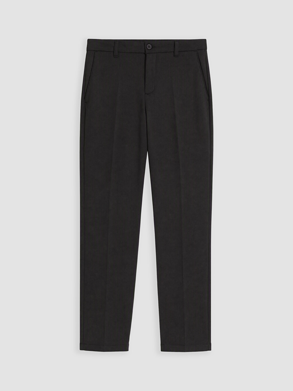 Slim Fit Pique Men's Chino Trousers
