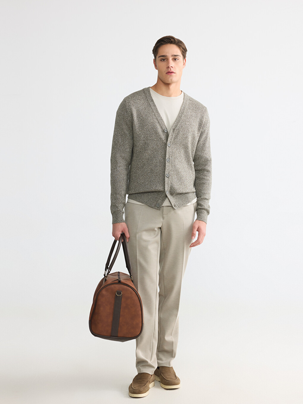 Pantaloni Chino Slim Fit Bărbați