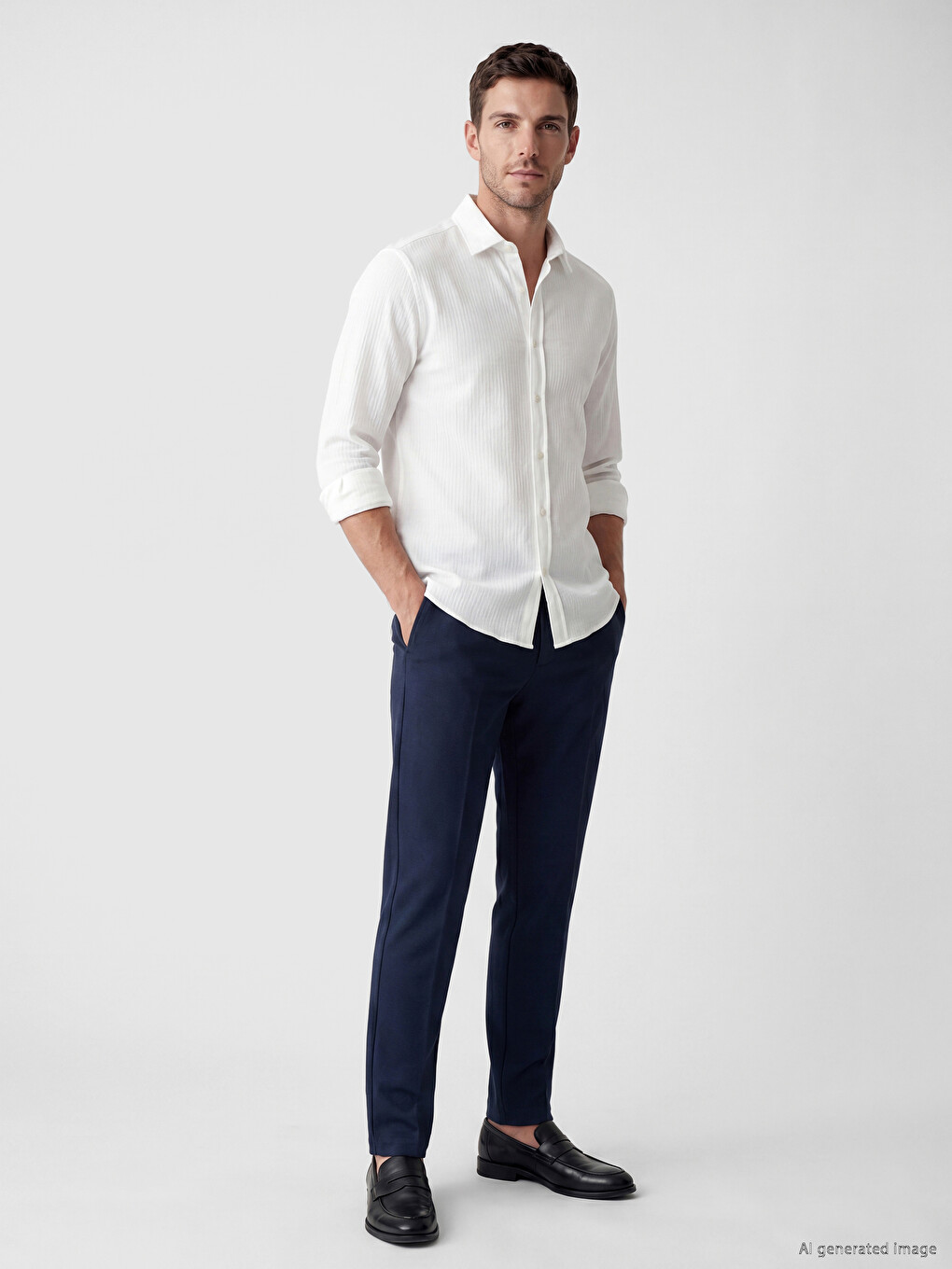 Slim Fit Men's Chino Trousers