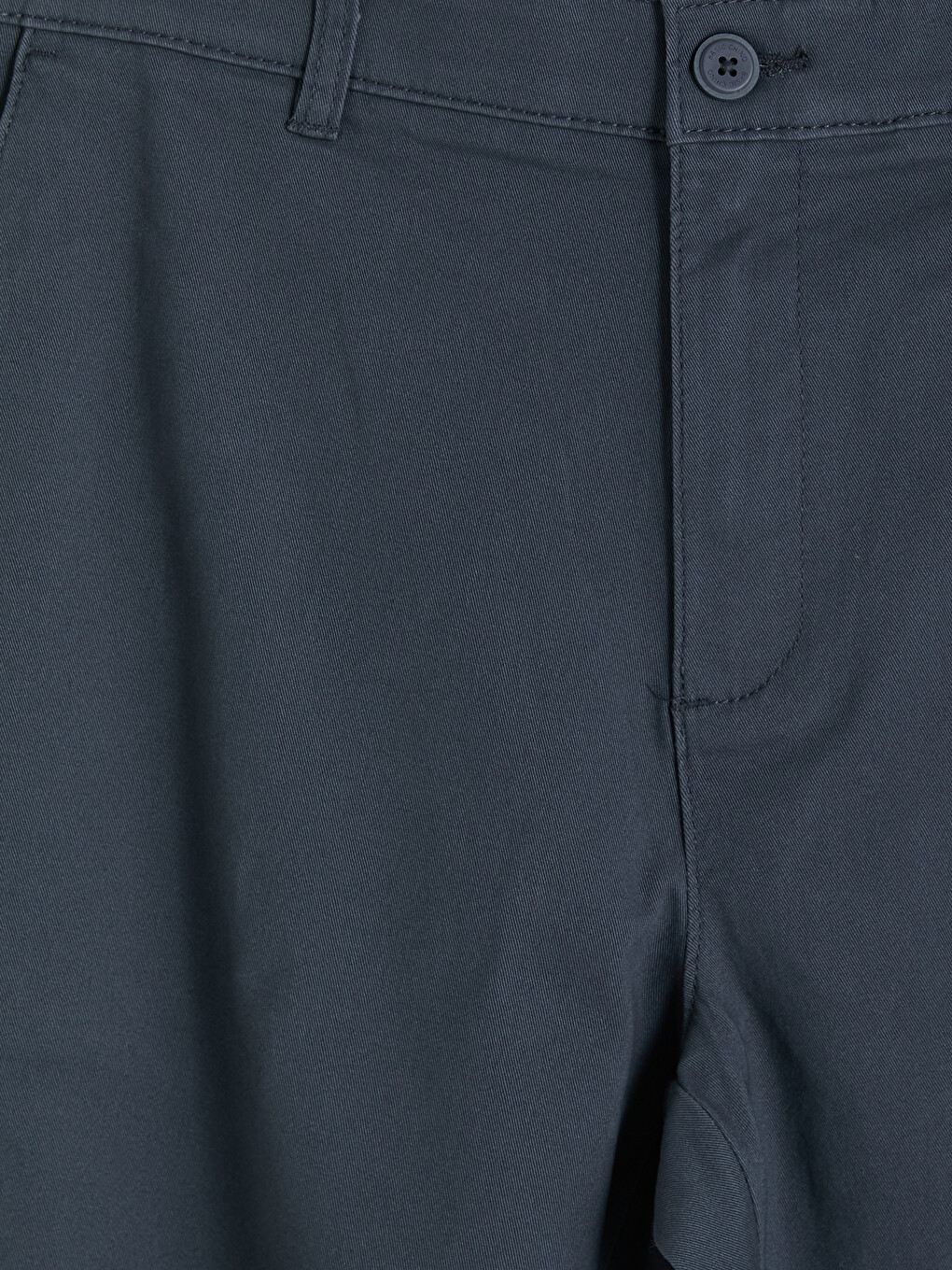 Man Indigo Chino Trousers-5