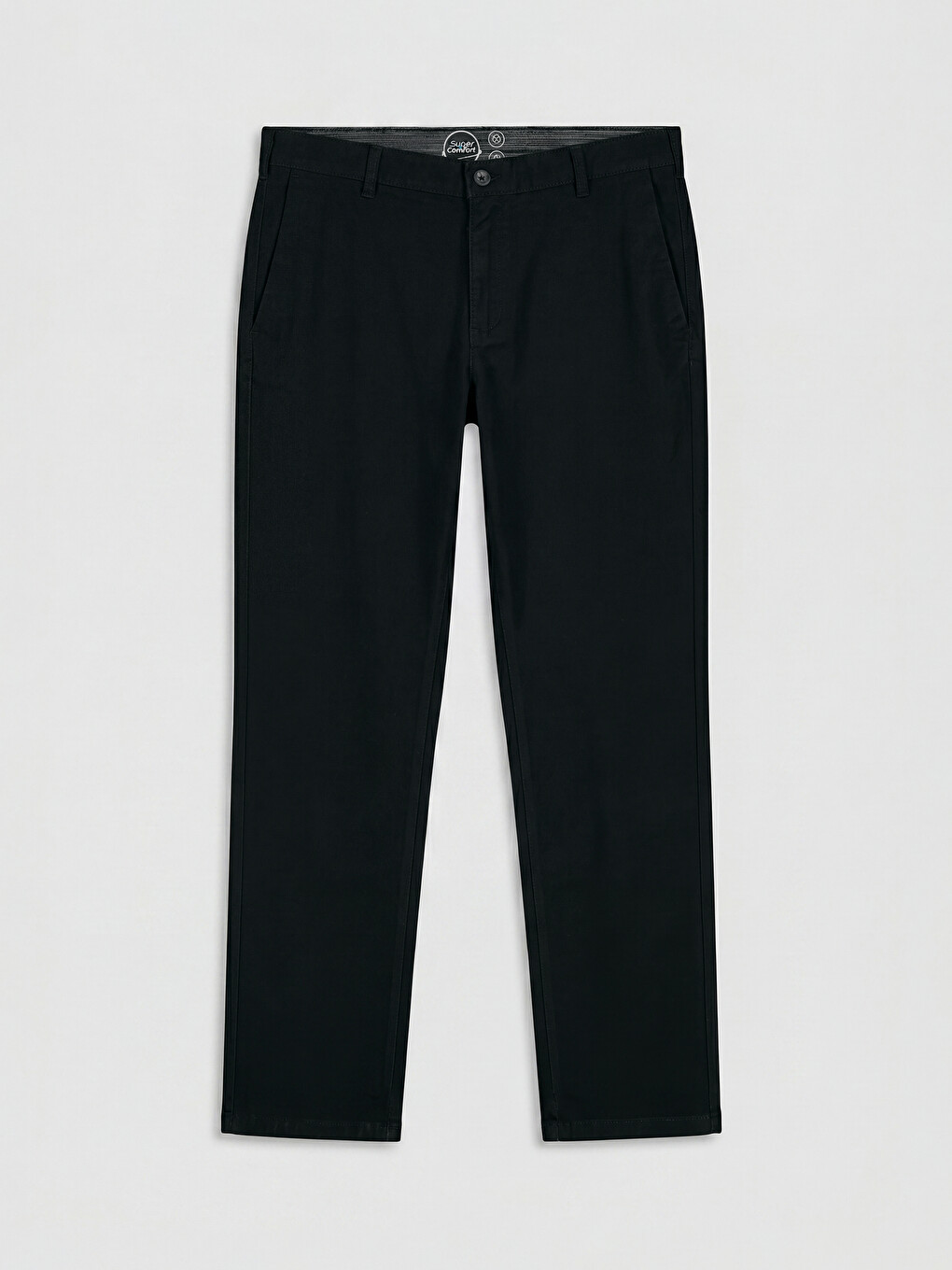 Pantalon Chino Noir Homme-4