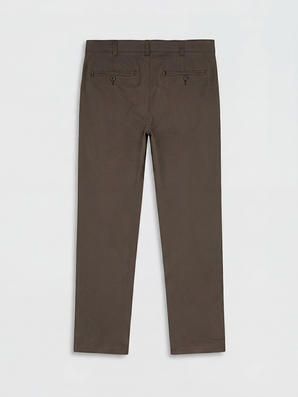 Beli İçten Lastikli Gabardin Erkek Chino Pantolon-5