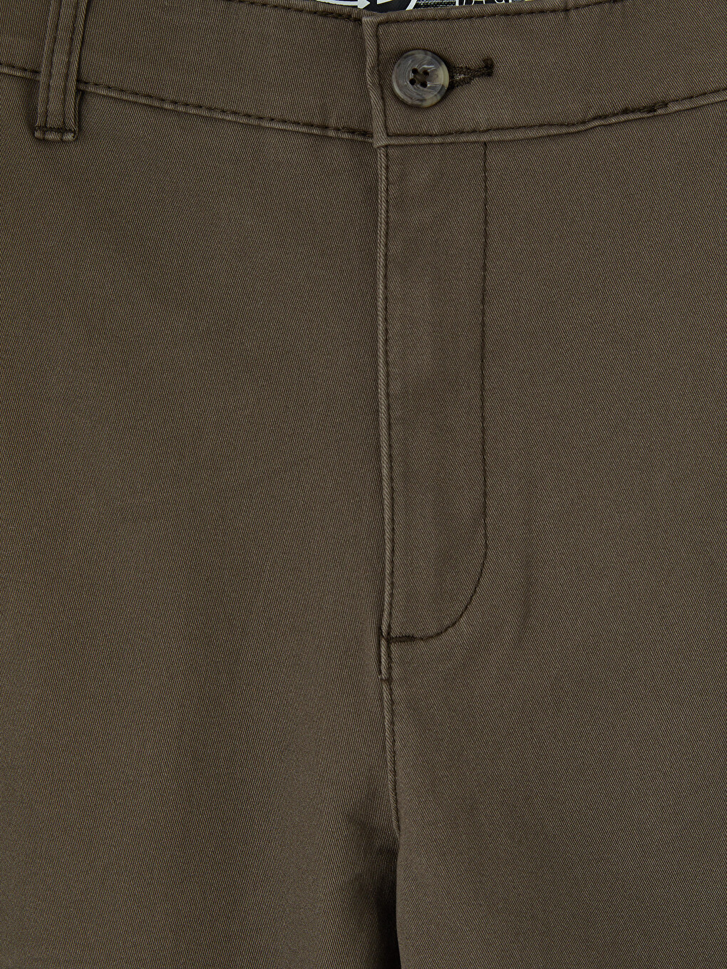 Beli İçten Lastikli Gabardin Erkek Chino Pantolon-6