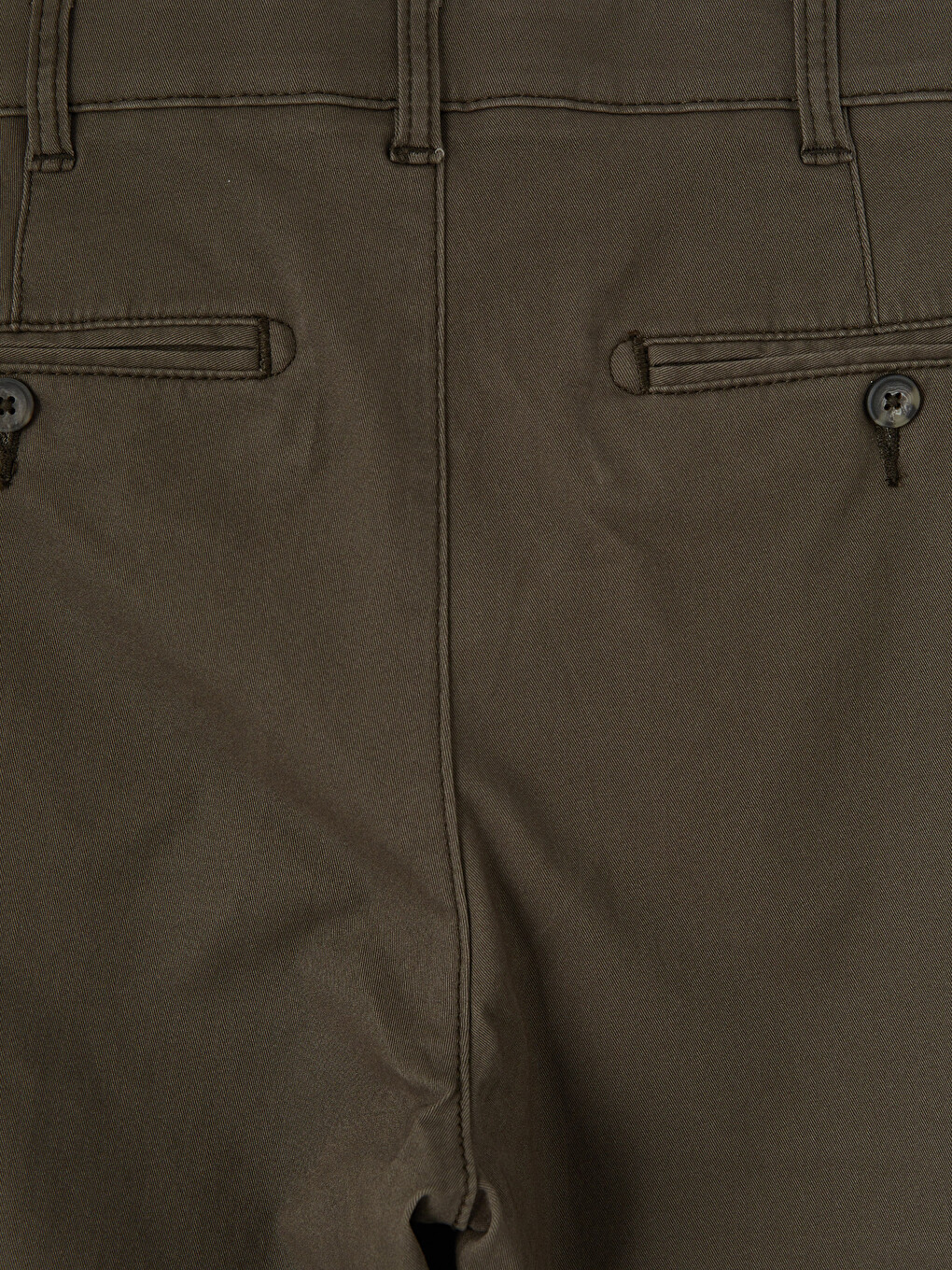 Beli İçten Lastikli Gabardin Erkek Chino Pantolon-7