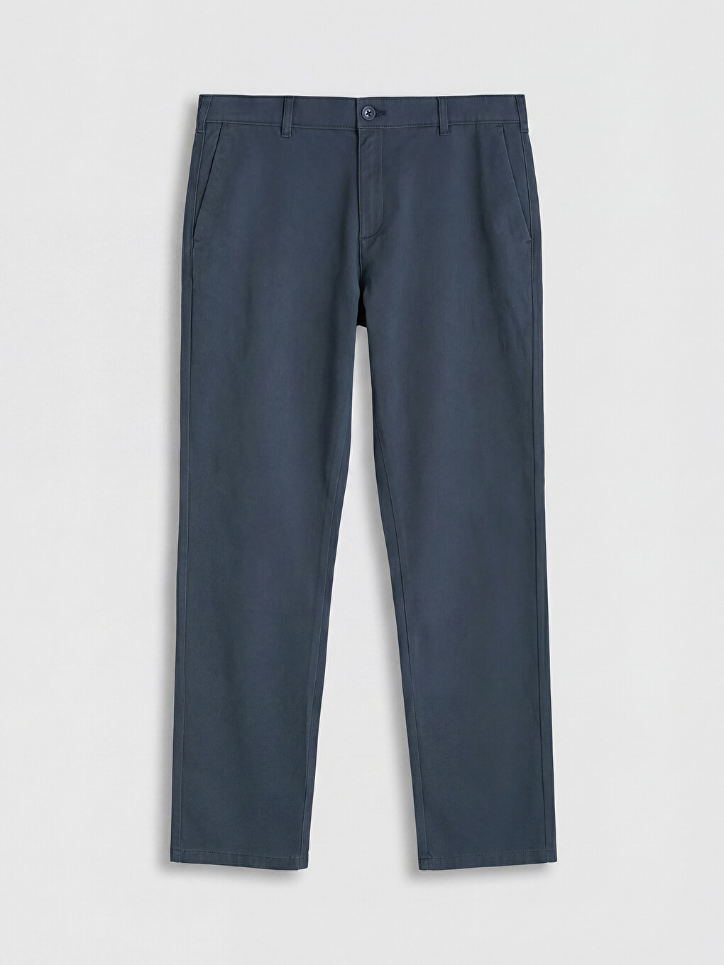 Internal Elasticated Waist Gabardine Men's Chino Trousers-3