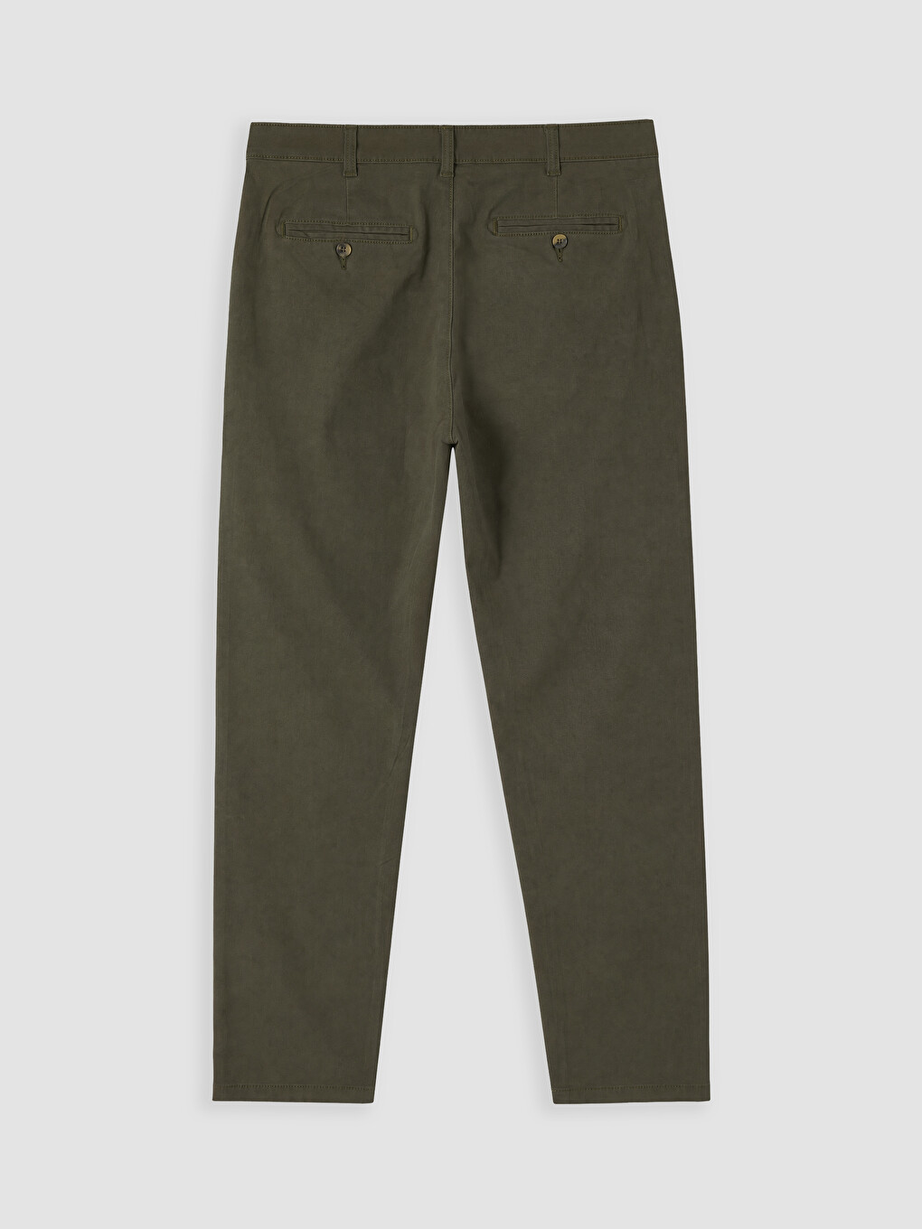 Beli İçten Lastikli Gabardin Erkek Chino Pantolon-5
