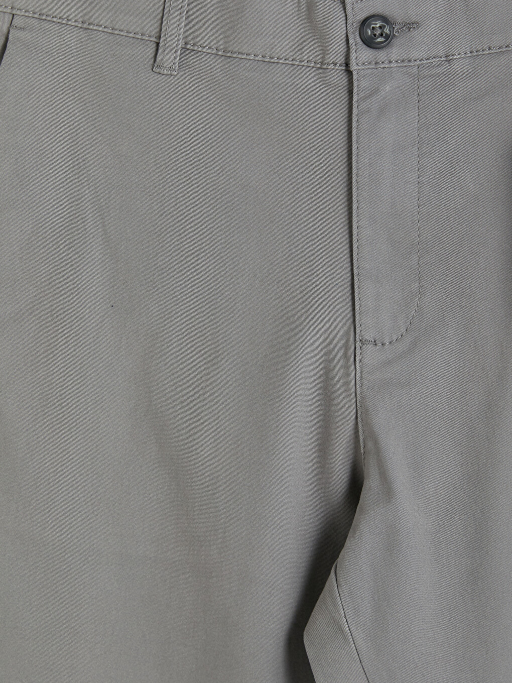 Standard Fit Gabardine Men's Chino Trousers-2
