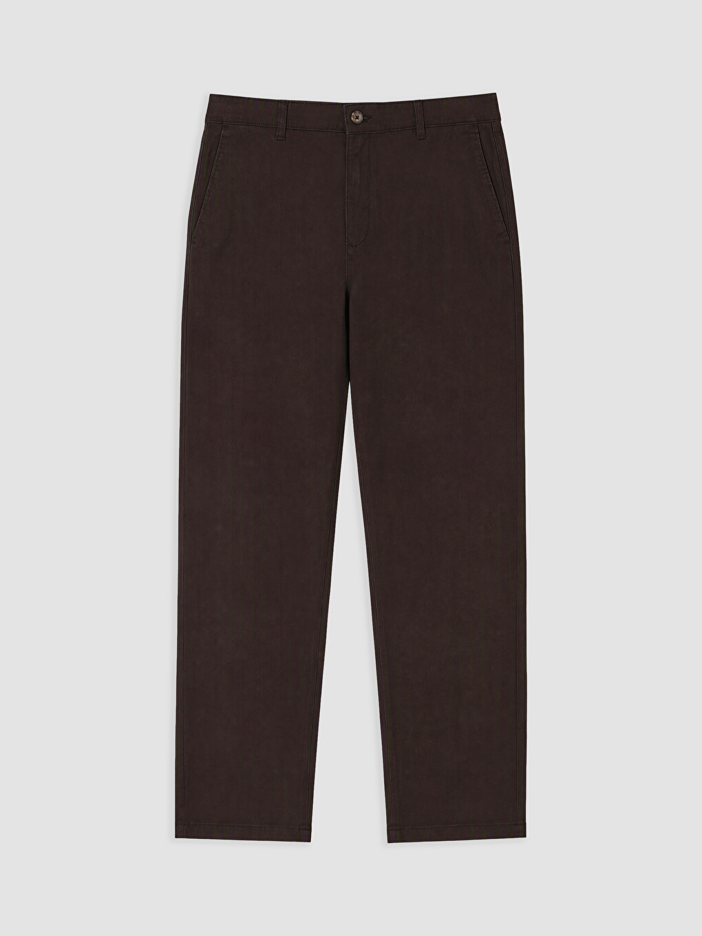Man Brown Chino Trousers-3