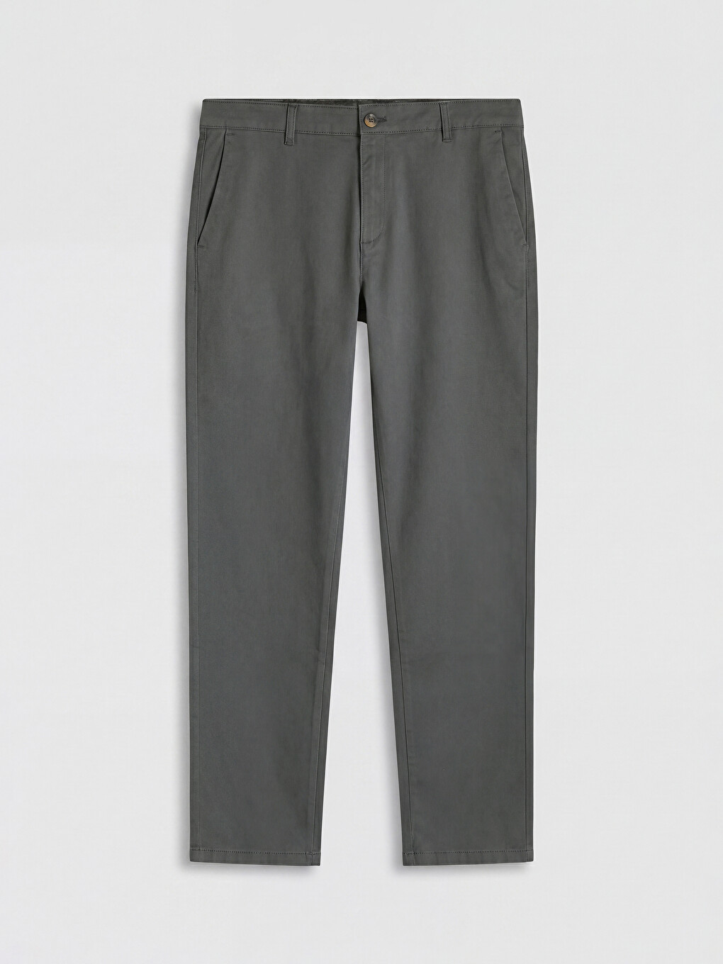 Waist Inside Elasticated Gabardine Men's Chino Trousers-3